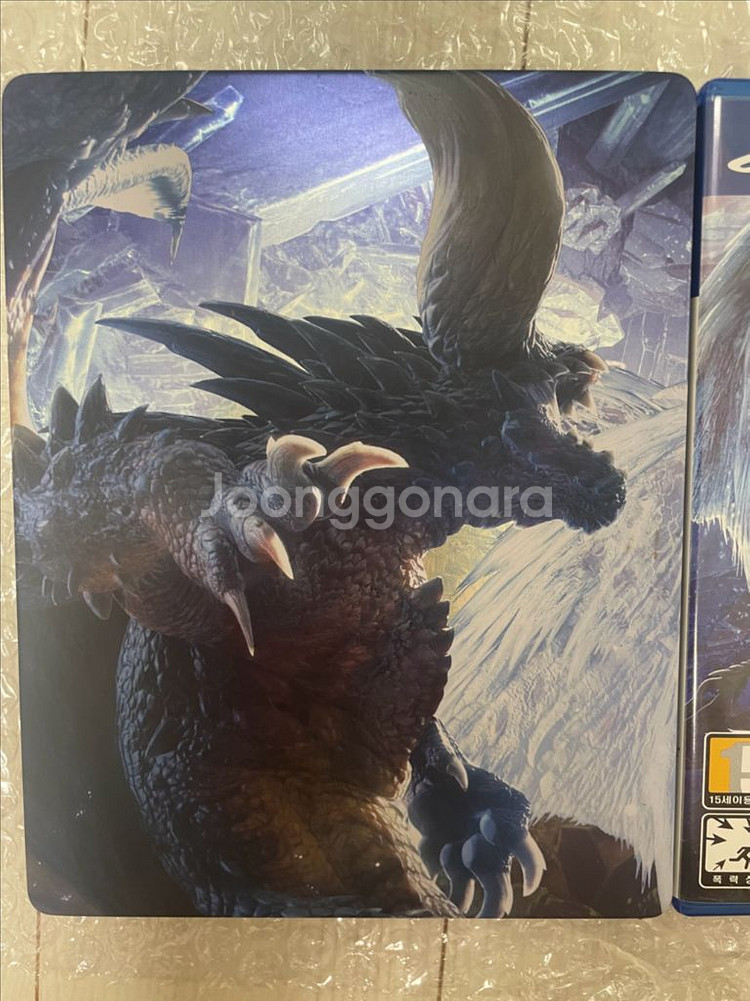 PS4 몬스터헌터 아이스본 마스터에디션 스틸북--2