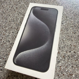 아이폰 15 프로 블랙 128