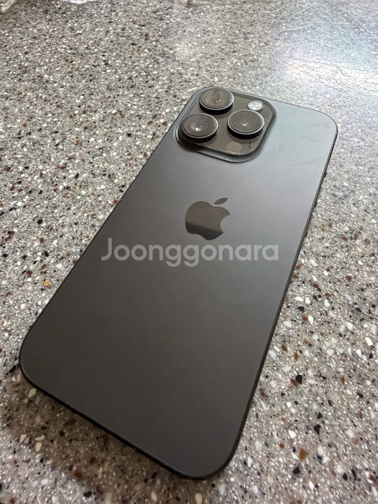 아이폰 15 프로 블랙 128--1