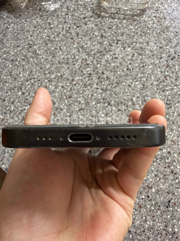 아이폰 15 프로 블랙 128--5