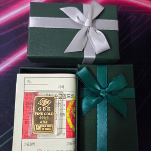 GBK 순금 24K 골드바 1돈 3.75g
