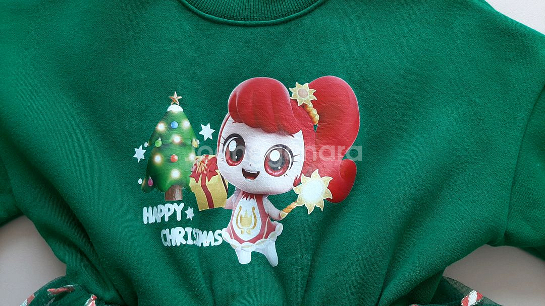 7세 사이즈 티니핑 기모 크리스마스 원피스 23000원--1