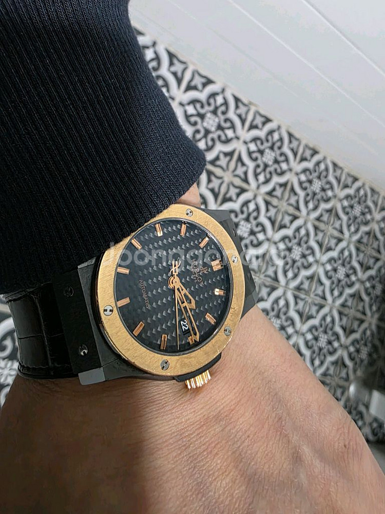 위블로 클래식퓨전 42미리 블랙세라믹 킹골드 풀셋--1