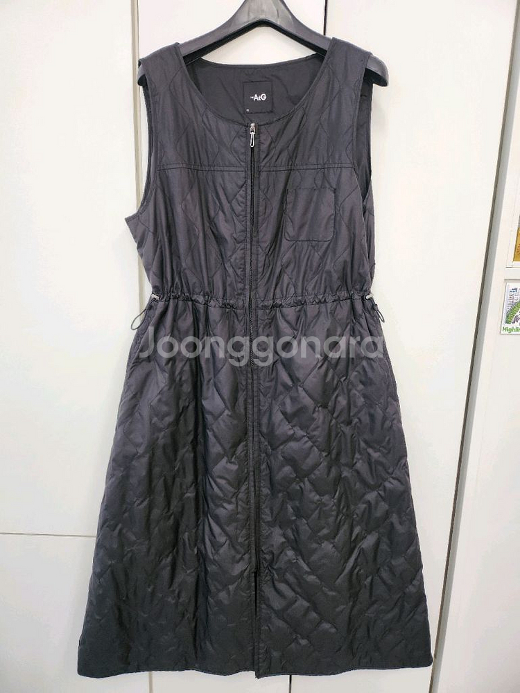 엣지 퀼팅 원피스 66--0