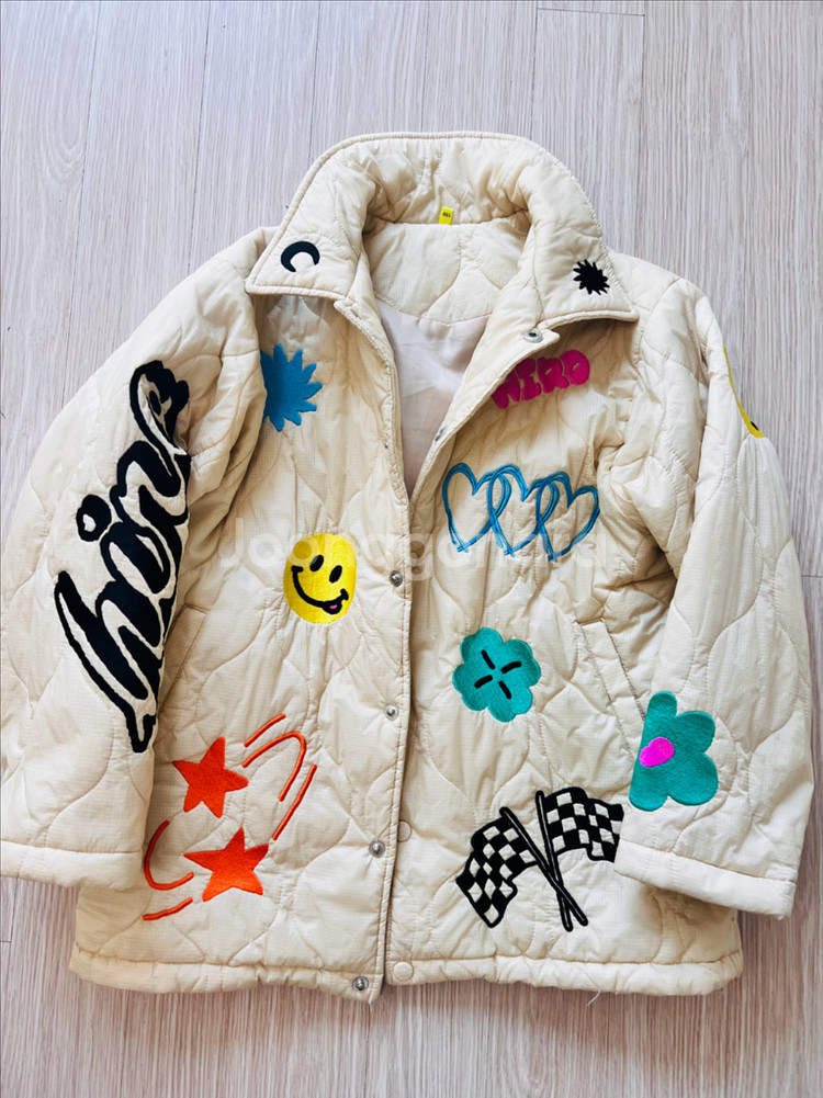 히로 모티브 퀄팅자켓 150--0