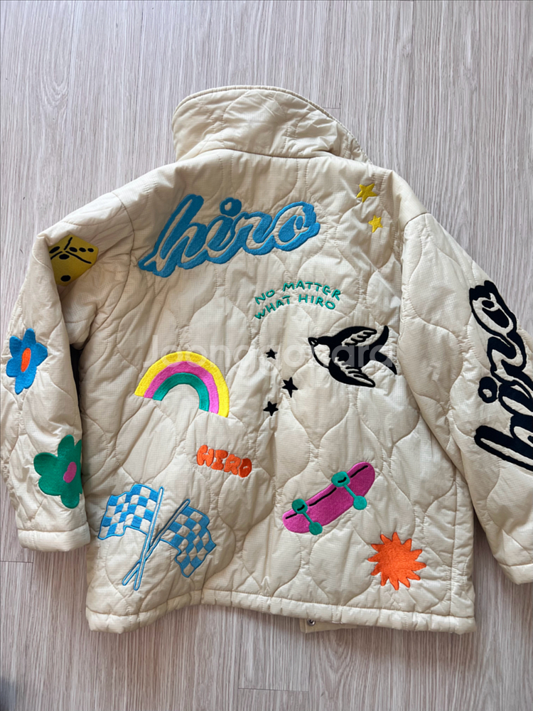 히로 모티브 퀄팅자켓 150--1