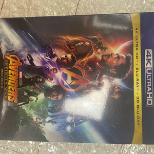 어벤져스 인피니트워4k 어벤져스블루레이