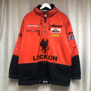 엘레쎄 락온 레이싱 스키 아노락 재킷 L