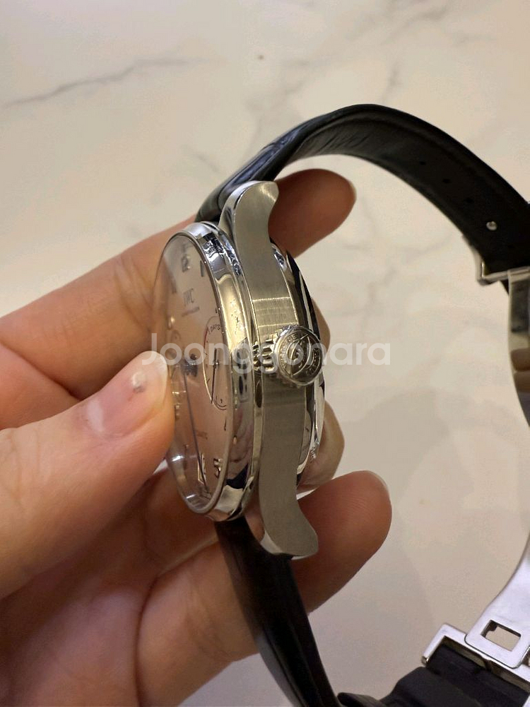 iwc 5007 세븐데이즈 블루핸즈--1