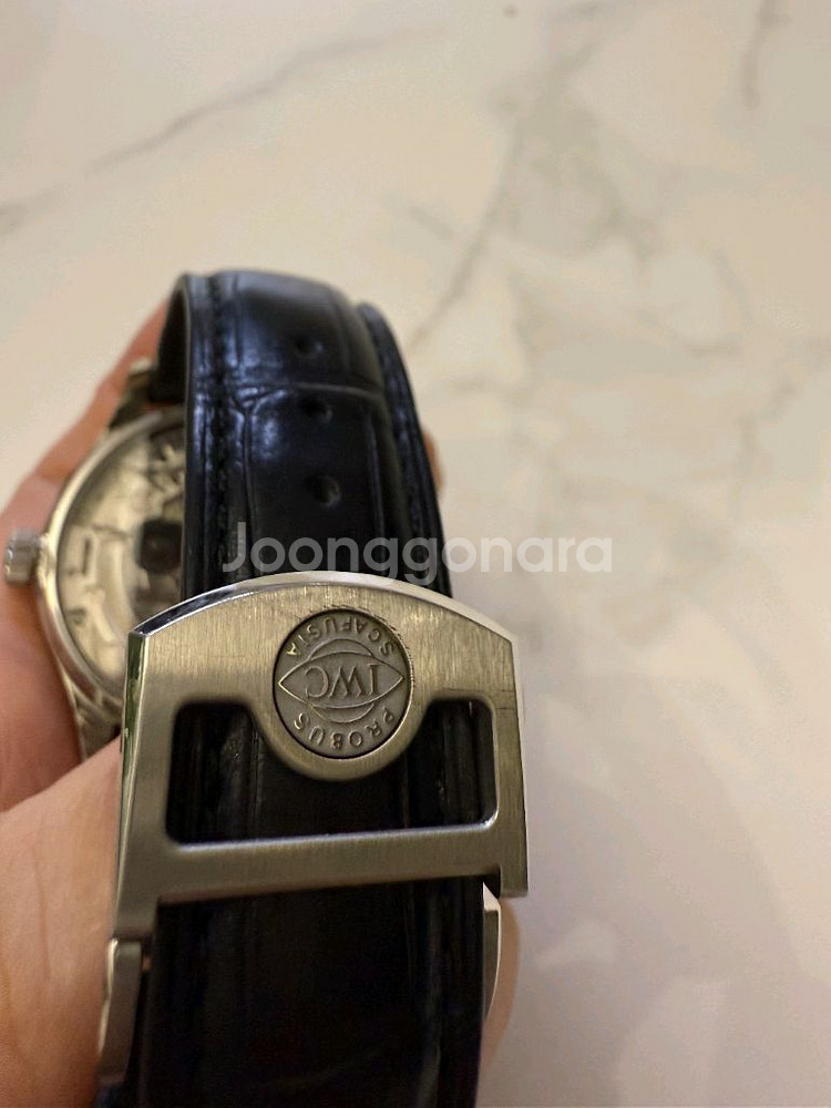 iwc 5007 세븐데이즈 블루핸즈--3