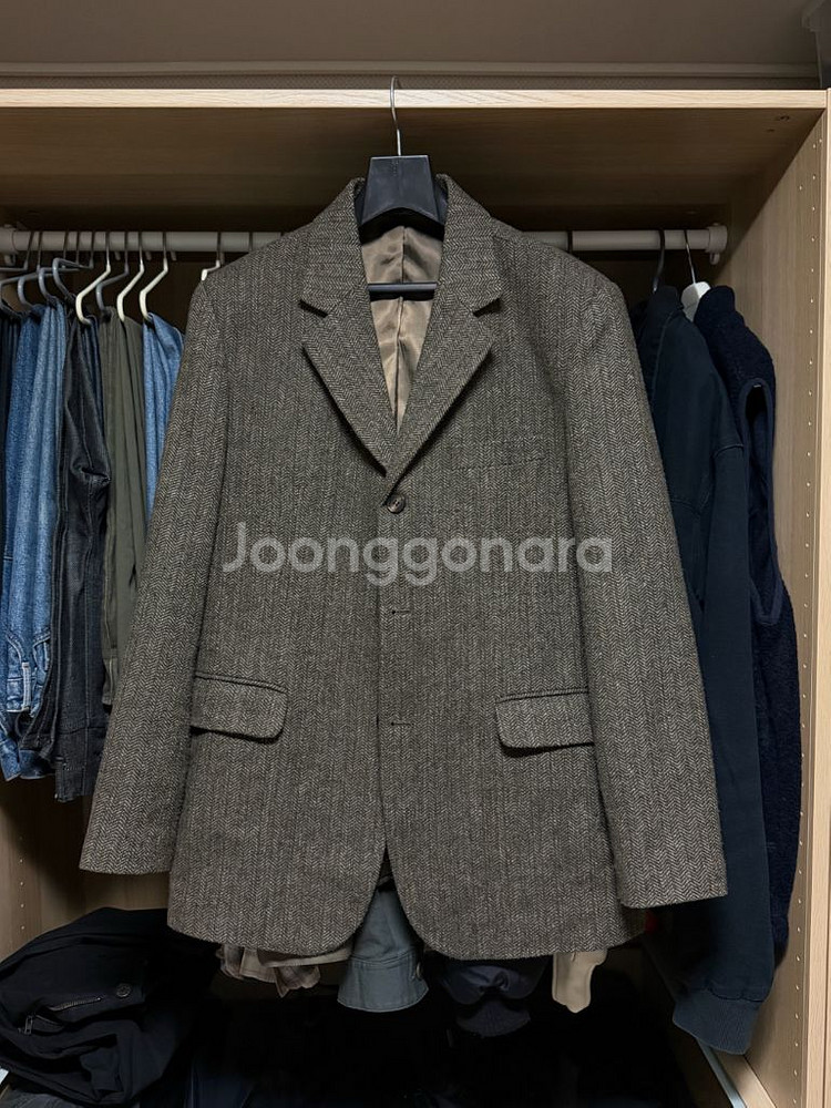 미뉴에트 가네스라 오디너리먼트 유네네 헤링본 자켓 레오--3