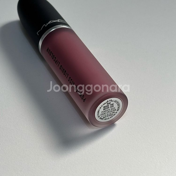 맥 파우더 키스 리퀴드 립컬러 모어 더 미어 러--3
