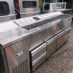 이글루 2400 토핑 냉장고 간냉식 싱태최상 반찬냉장고