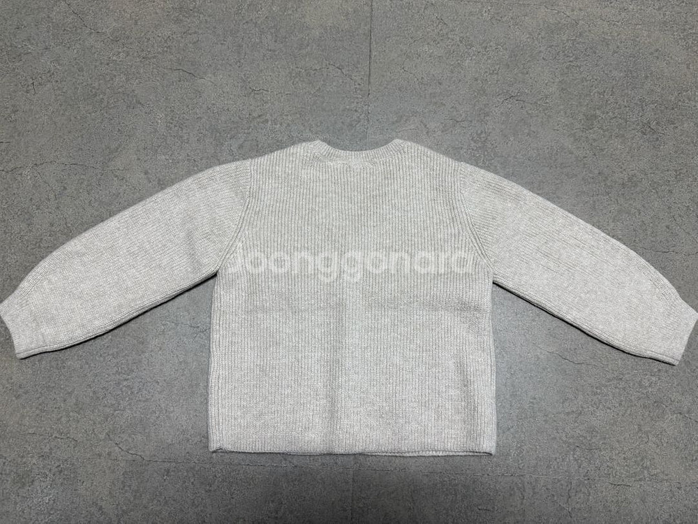 H&M 아기 유아 가디건 미착용 오트밀 98 2~3T--2