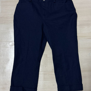 여성 랄프로렌 그린라벨 네이비 7부 치노팬츠 이미지