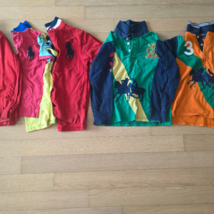 남아 폴로티 7~8T 5P 일괄