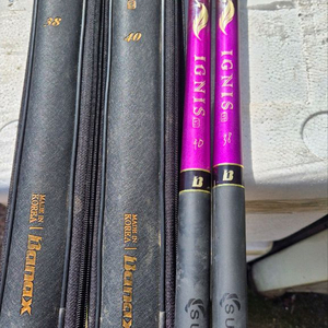 바낙스 이그니스 낚시대 38, 40 일괄