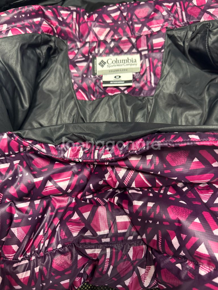 여성 컬럼비아 티타늄 고어텍스 구스다운 바람막이 점퍼--3