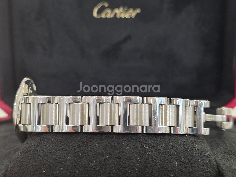 까르띠에 발롱블루 28MM 쿼츠 15년--5
