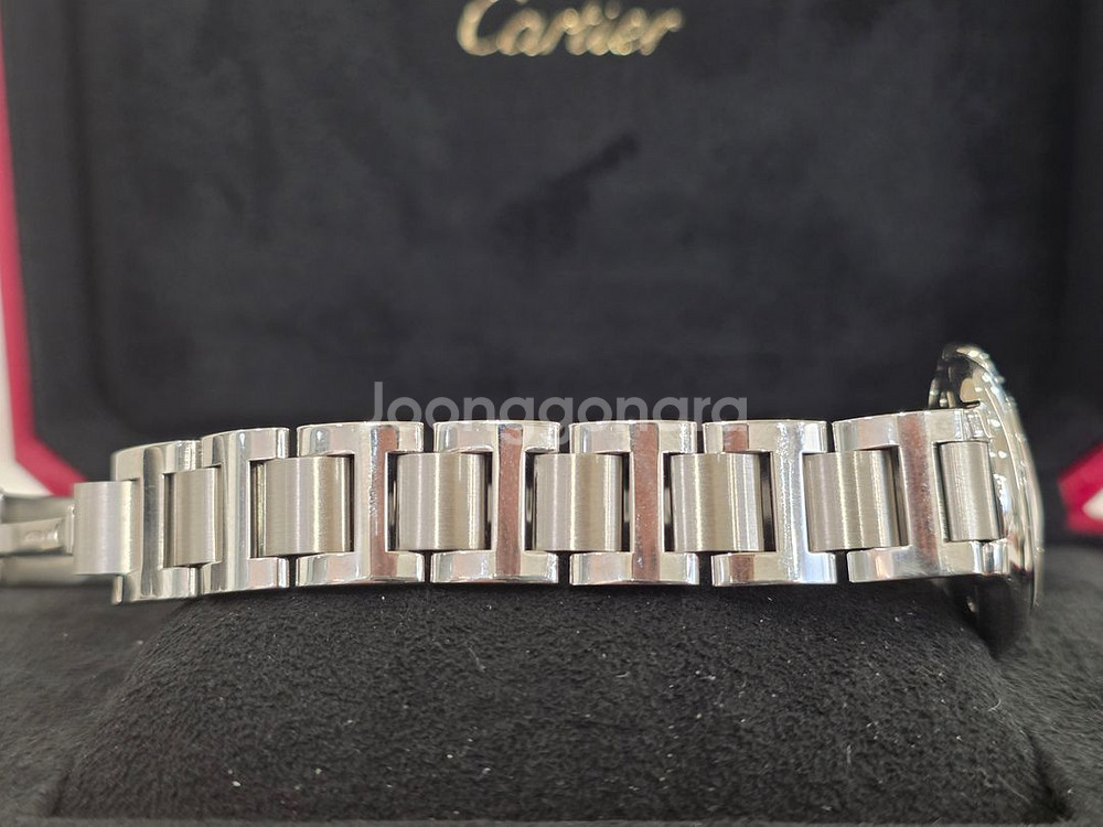 까르띠에 발롱블루 28MM 쿼츠 15년--6