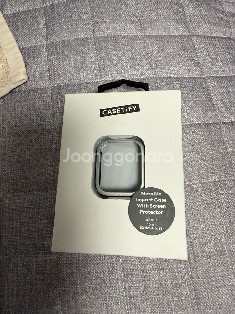 애플워치se 케이스티파이 케이스 새상품 40mm--0