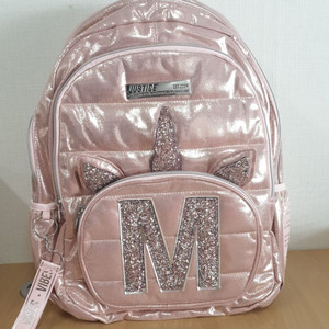저스티스 로즈골드 여아 백팩