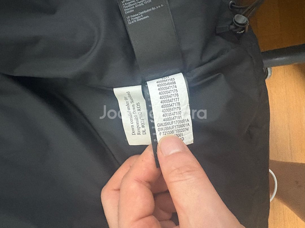 슈프림 노스페이스 레더눕시 L사이즈--9