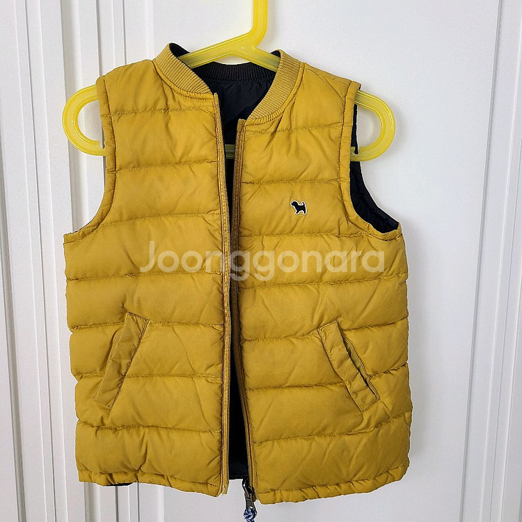 블루독 경량패딩조끼 120사이즈--1