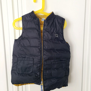 블루독 경량패딩조끼 120사이즈
