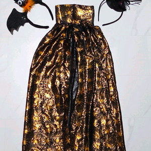 할로윈 코스튬(망토+머리띠)