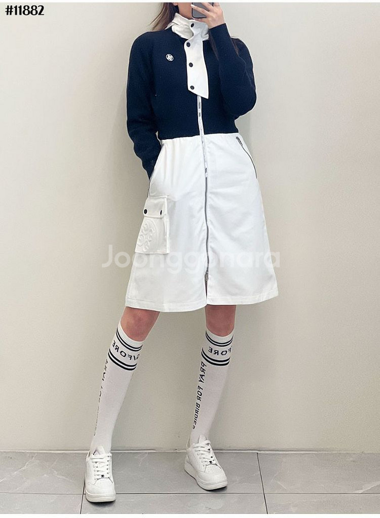 지포어 골프 원피스--9