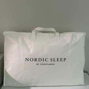 노르딕슬립 베개 미디움 하이 새상품