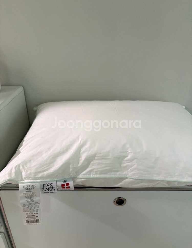 노르딕슬립 베개 미디움 하이 새상품--1