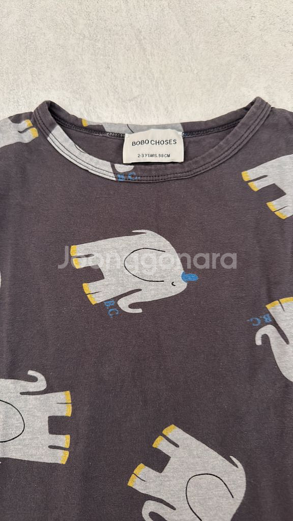 보보쇼즈 긴팔티셔츠 23y 98센치--1