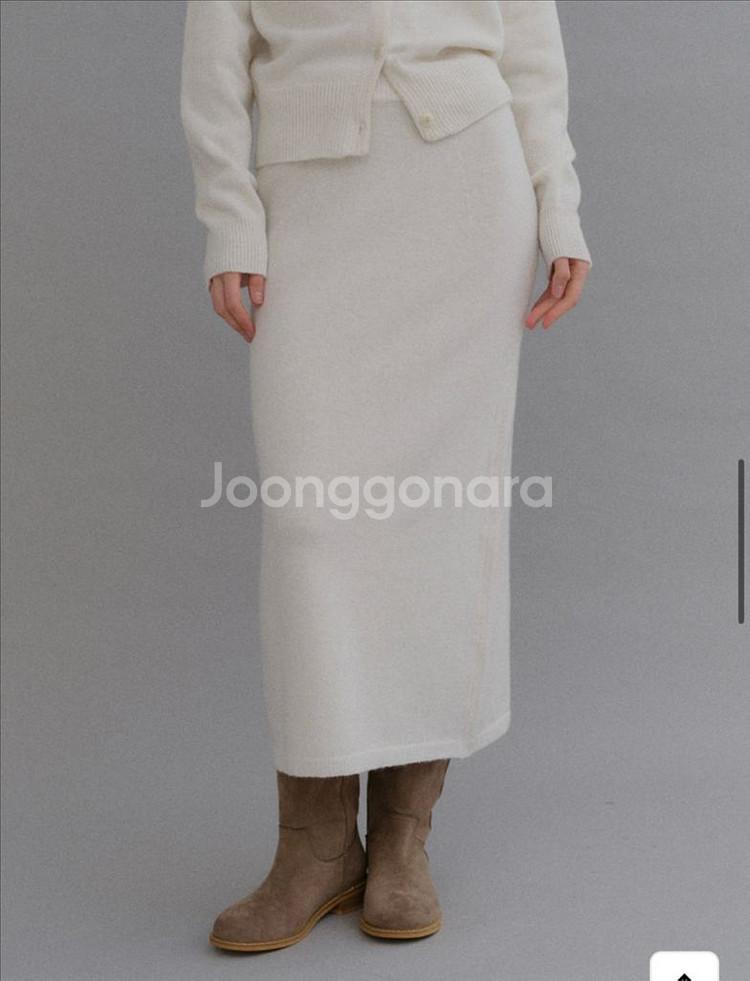 [새상품]베이오드 캐시미어 니트 스커트(55-66)--4