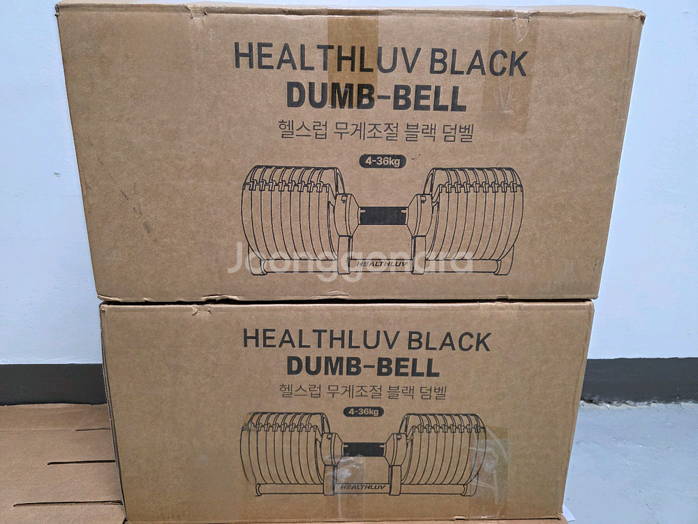 무게조절덤벨 36kg한쌍 4키로조절 세종--3