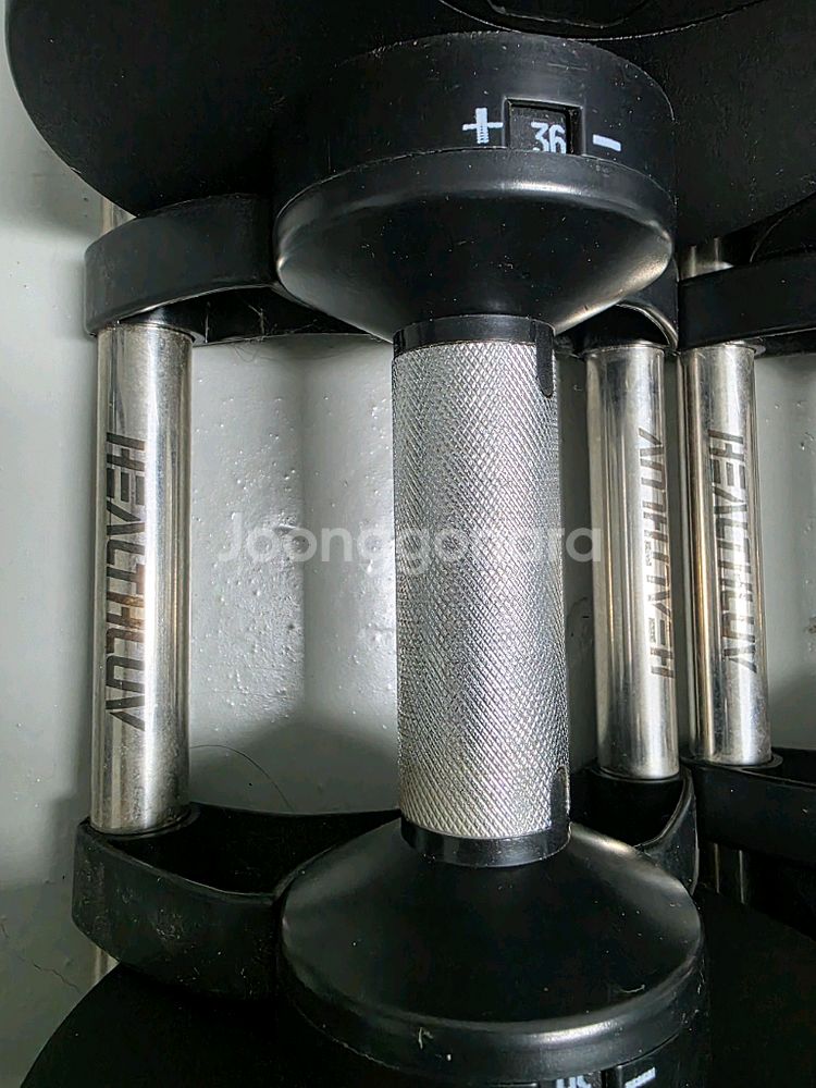 무게조절덤벨 36kg한쌍 4키로조절 세종--1