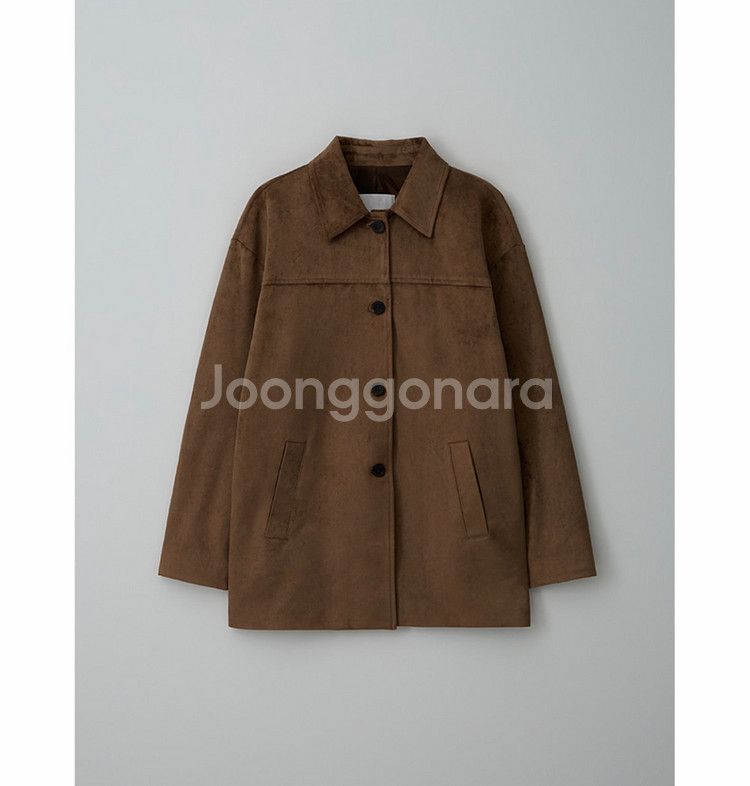 틸아이다이 스트라이프티셔츠+니브 스웨이드자켓 일괄--3