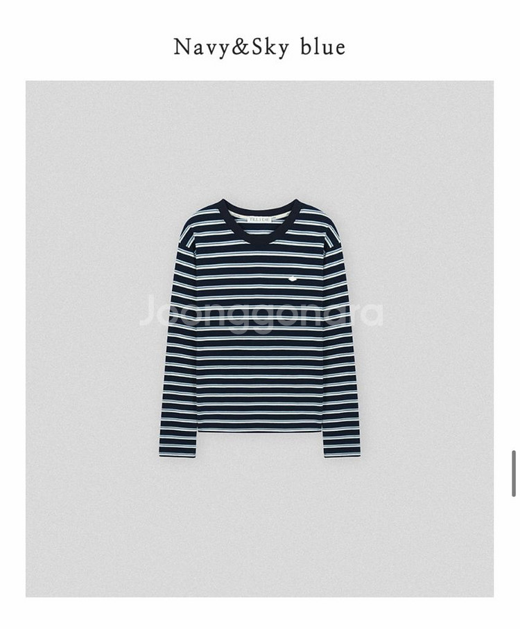 틸아이다이 스트라이프티셔츠+니브 스웨이드자켓 일괄--7