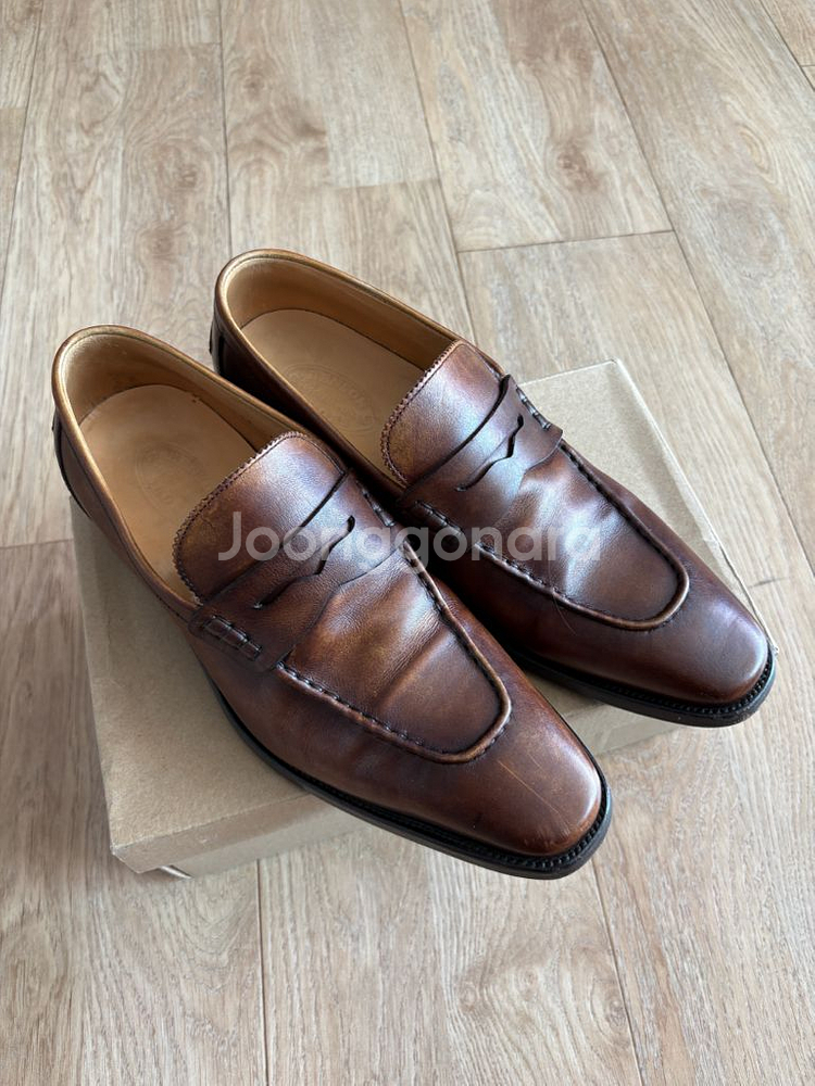 벨기에 남성 남성구두 갈색 EU 41(운동화기준 265--0