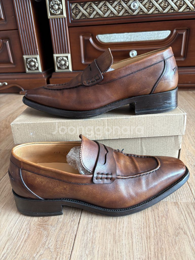 벨기에 남성 남성구두 갈색 EU 41(운동화기준 265--2