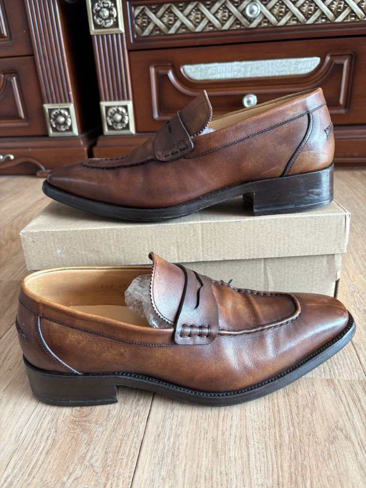 벨기에 남성 남성구두 갈색 EU 41(운동화기준 265--2