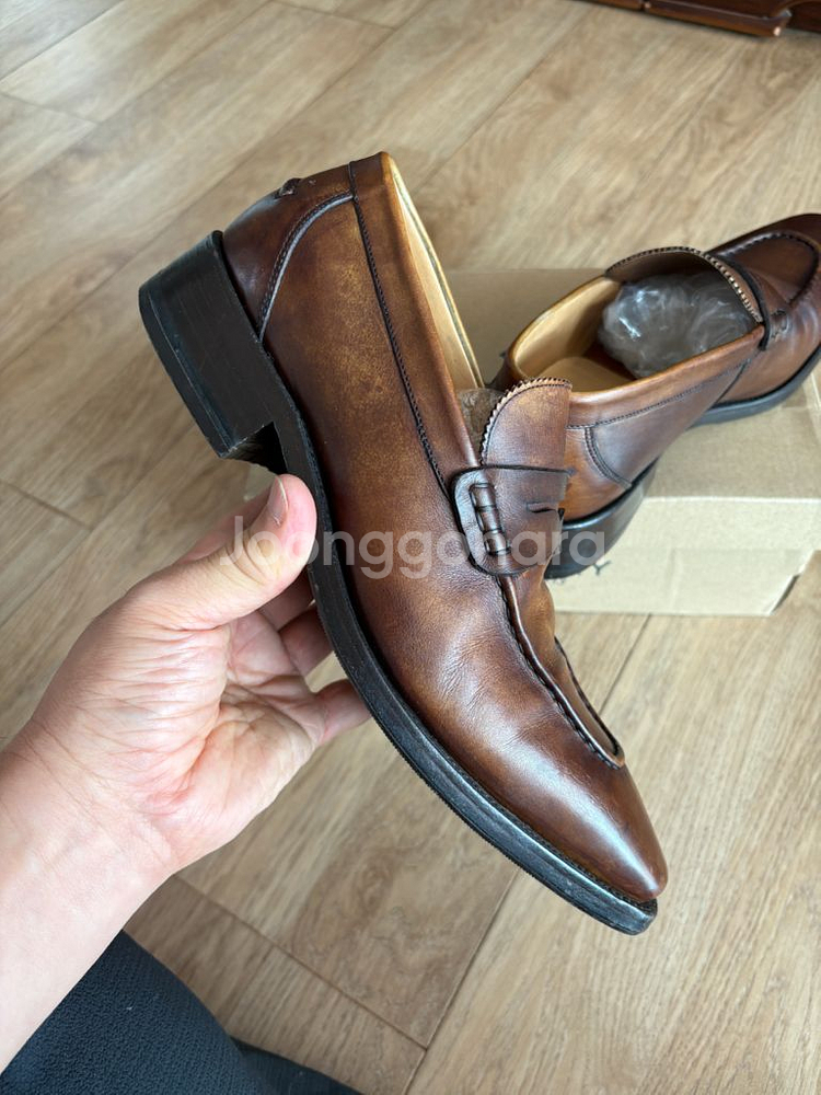 벨기에 남성 남성구두 갈색 EU 41(운동화기준 265--4