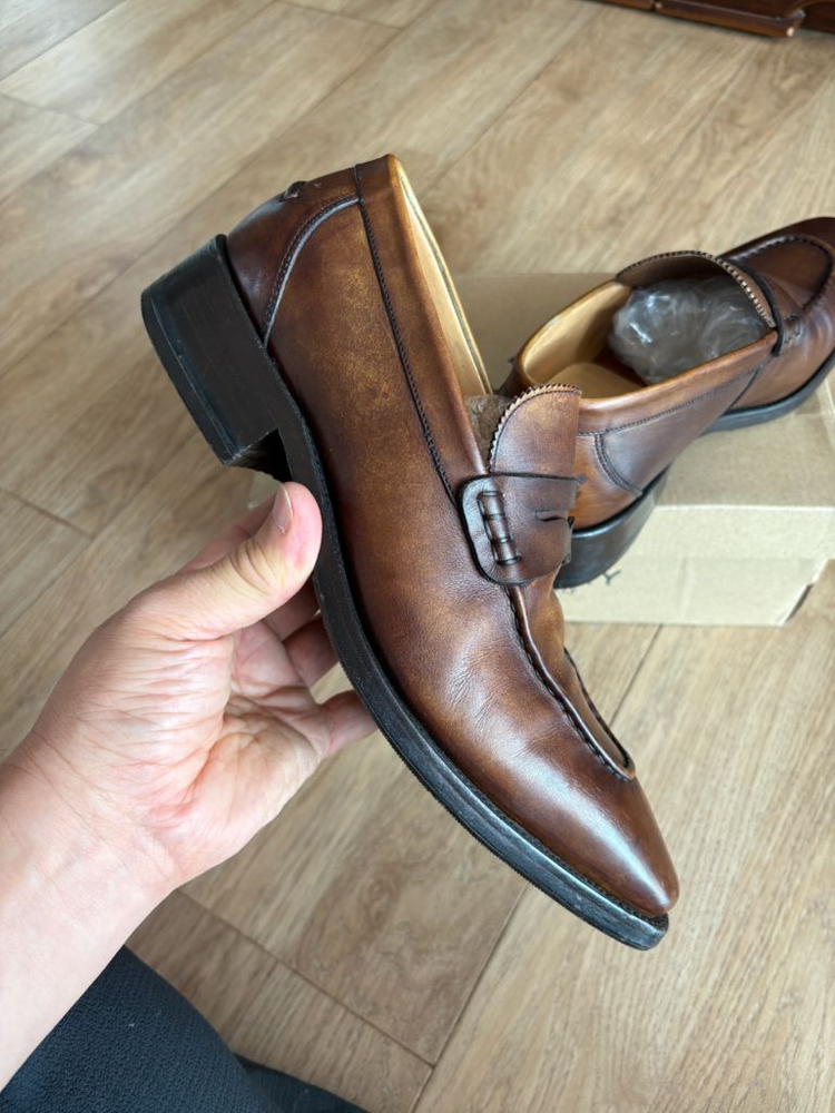 벨기에 남성 남성구두 갈색 EU 41(운동화기준 265--4