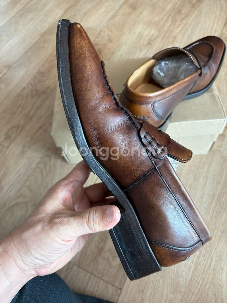 벨기에 남성 남성구두 갈색 EU 41(운동화기준 265--5