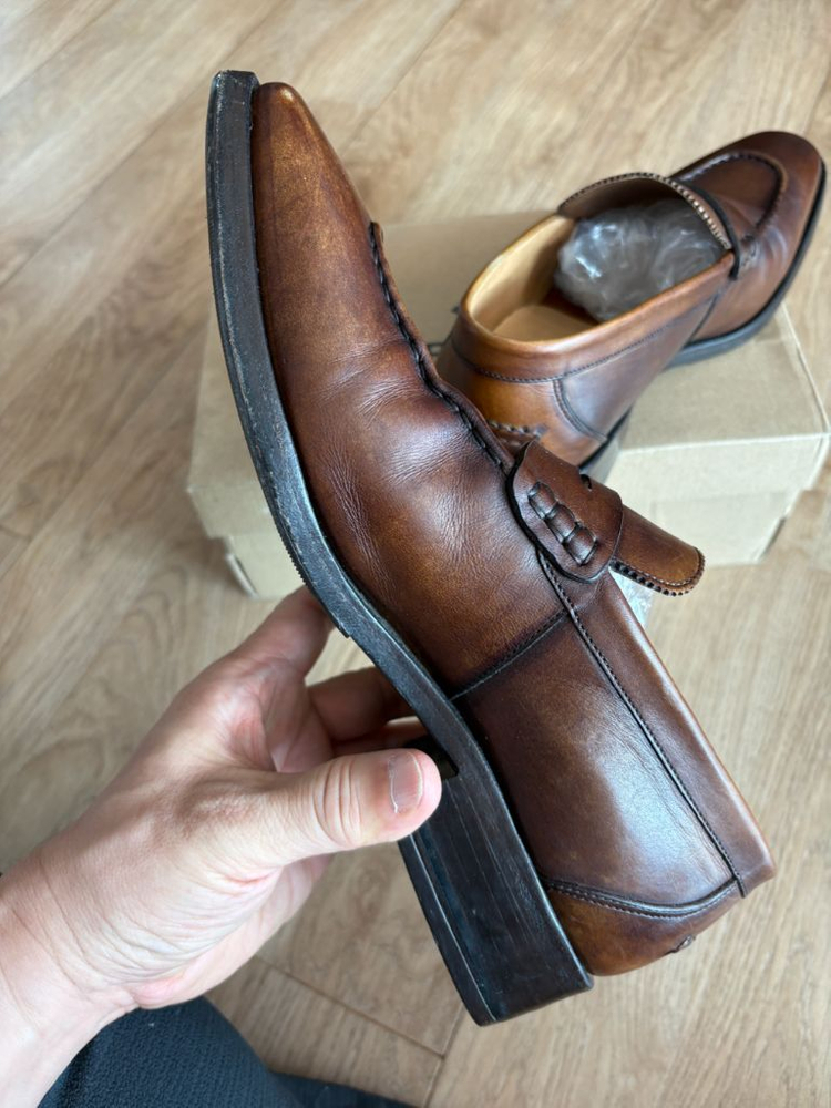 벨기에 남성 남성구두 갈색 EU 41(운동화기준 265--5