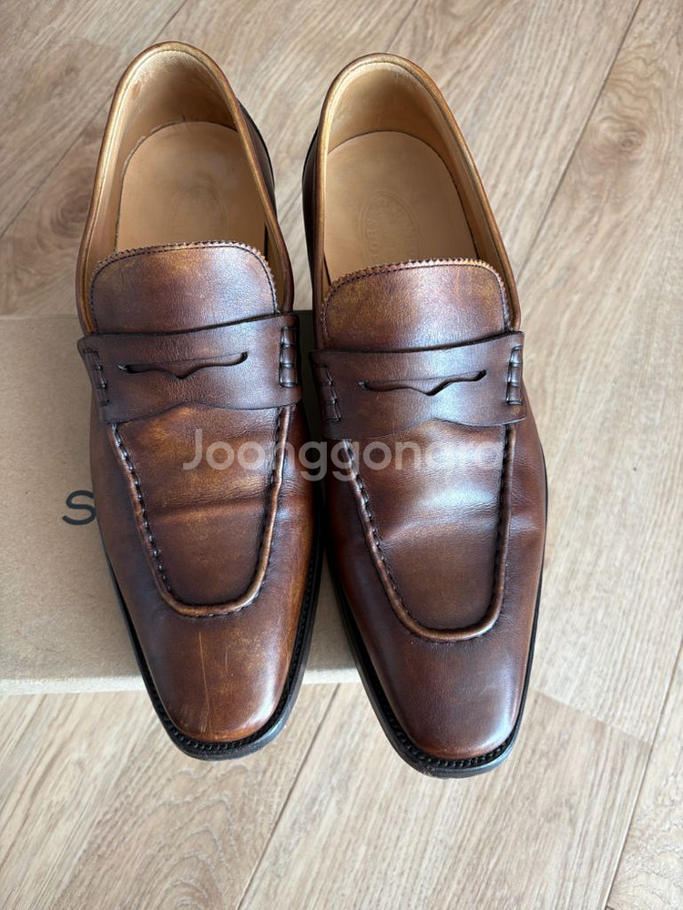 벨기에 남성 남성구두 갈색 EU 41(운동화기준 265--6