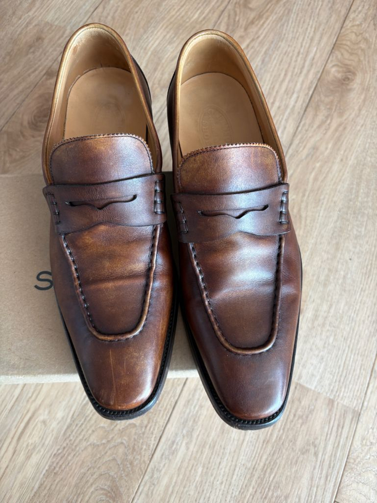 벨기에 남성 남성구두 갈색 EU 41(운동화기준 265--6