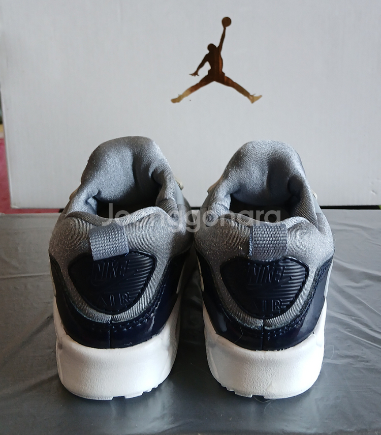 나이키키즈 에어맥스 타이니 130운동화 그레이--2