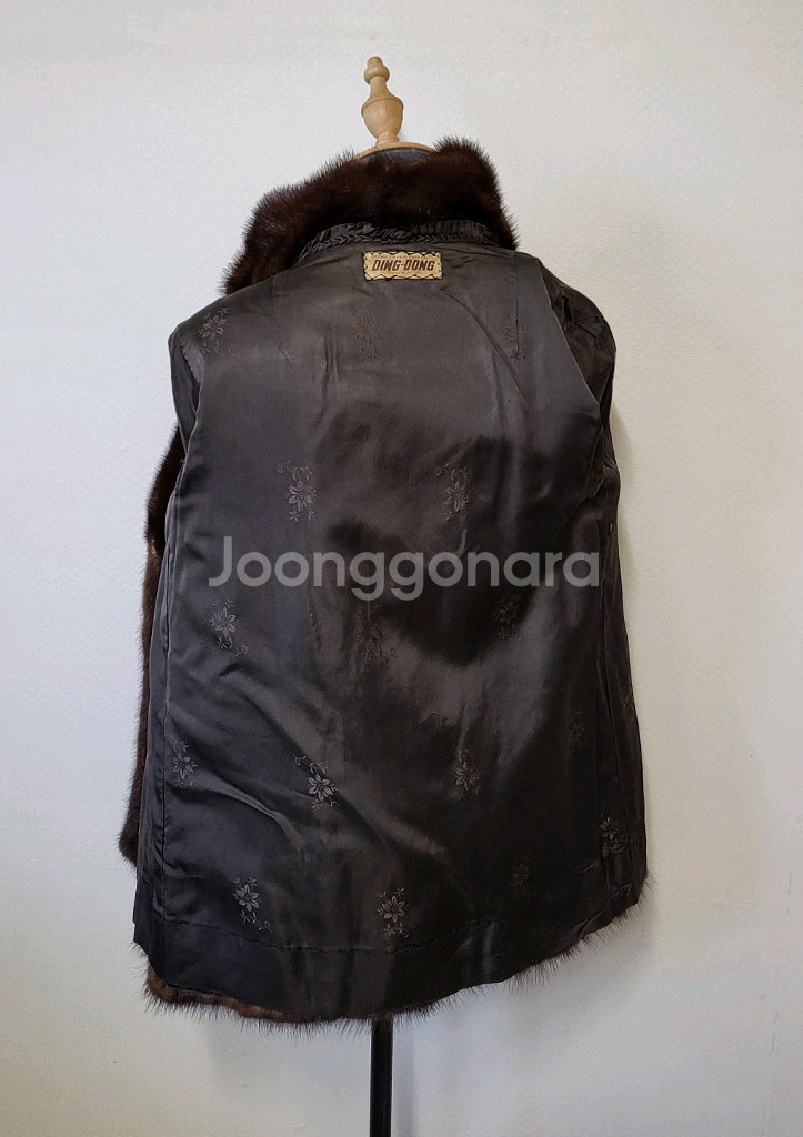 천연 풀스킨 롱 밍크코트 55 모피 퍼 자켓 여성 여자--4